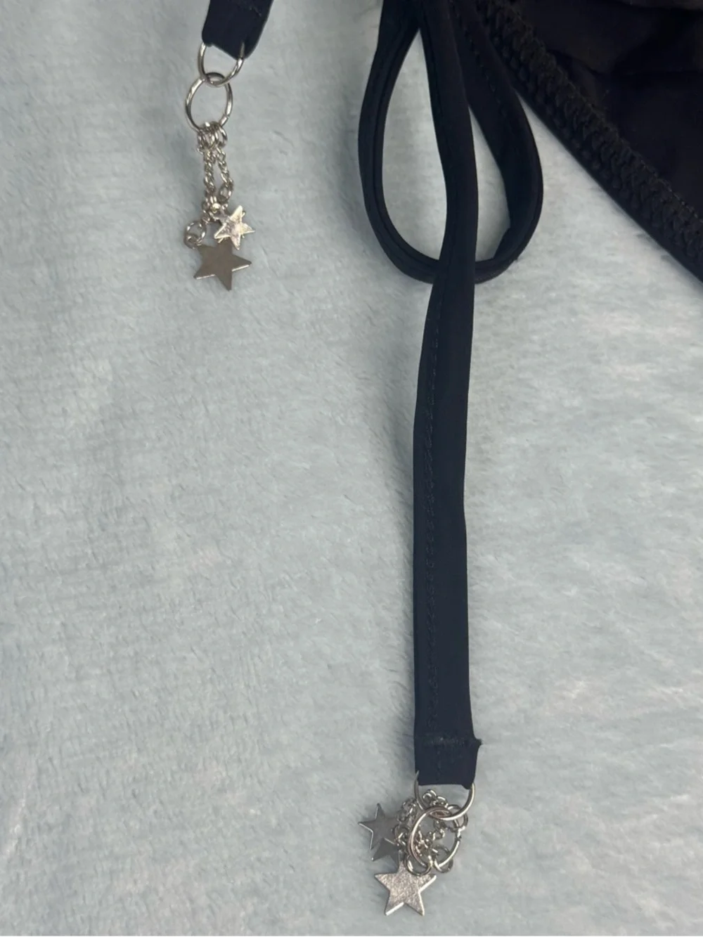 Zimmermann Black Triangle Tie Ruffle Charm Bikini Bottom Size 6/8